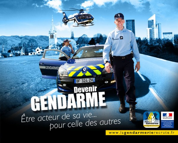 La gendarmerie nationale lance une campagne de recrutement pour recruter  plus de 10 000 personnes - France Bleu