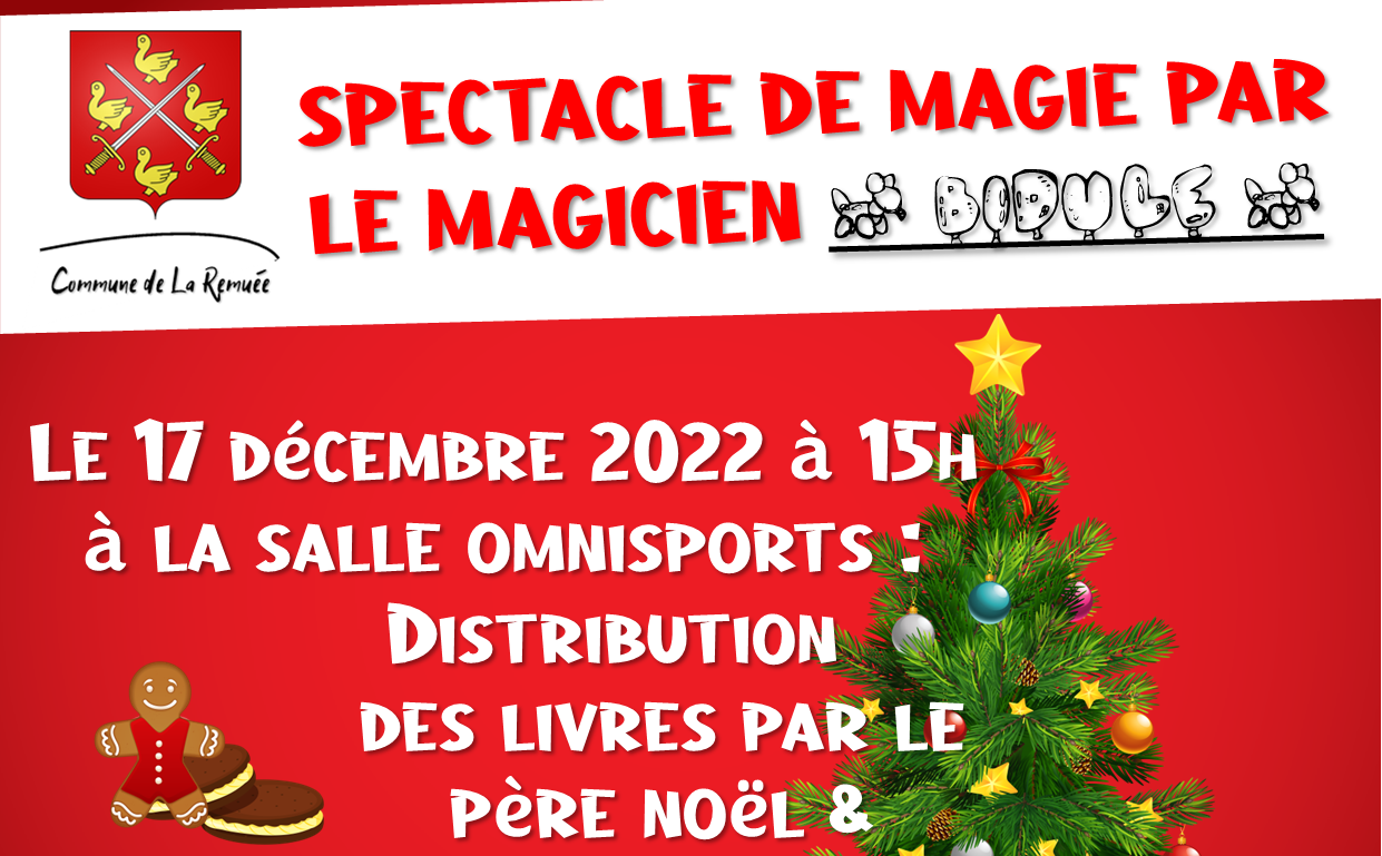 Retour sur le Noël des enfants organisé par la mairie de La Remuée