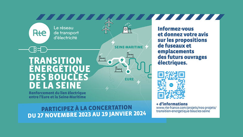 ANNONCE LÉGALE POUR LA CONCERTATION SUR LE PROJET DE TRANSITION ÉNERGÉTIQUE DES BOUCLES DE SEINE