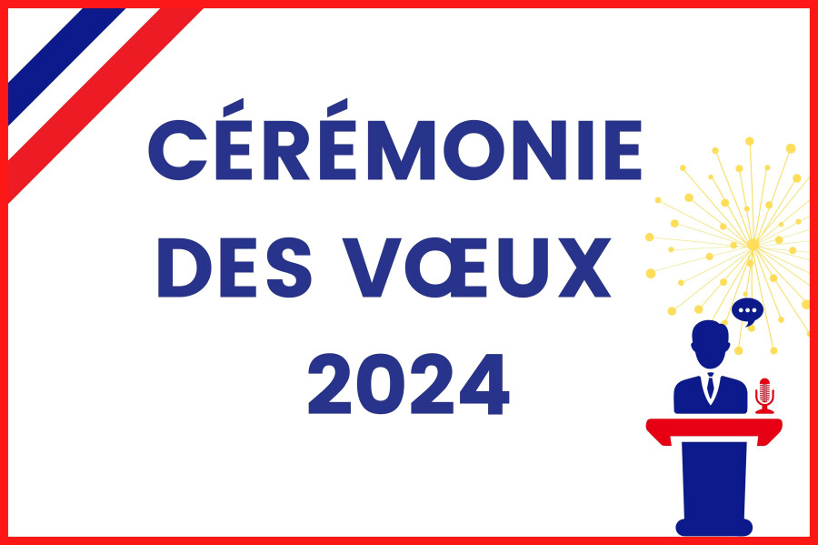 Cérémonie des vœux du Maire du 28 janvier 2024