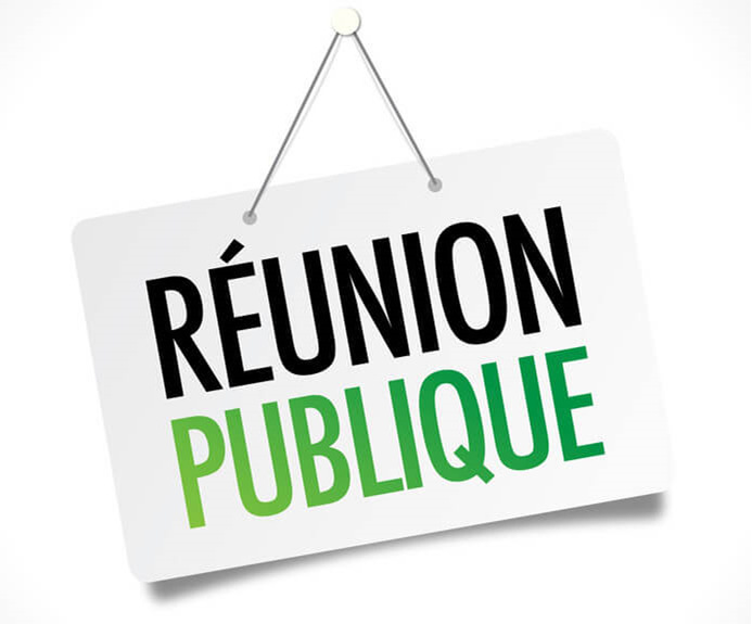 Réunion publique assainissement