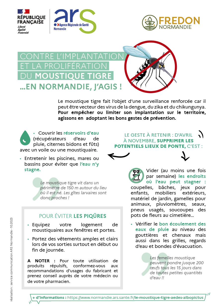 Moustique Tigre : les bons gestes