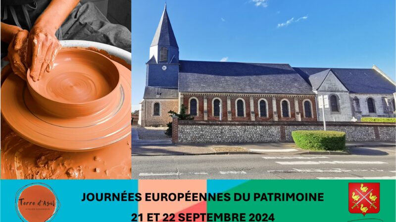 Inscription atelier Journées Européennes du Patrimoine 2024