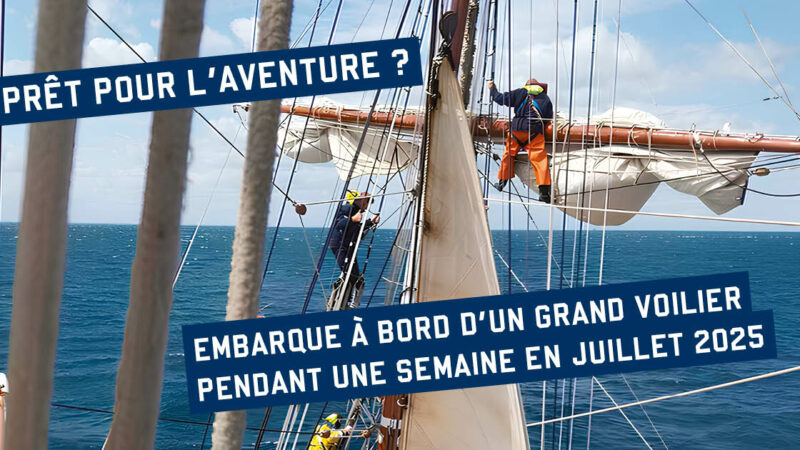 La Remuée recherche son apprenti-matelot pour participer à la Tall Ships Races 2025