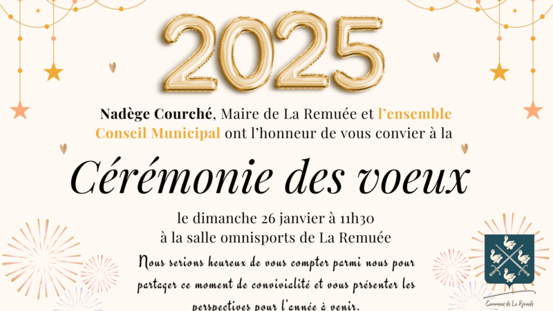 Retour sur la Cérémonie des Voeux 2025