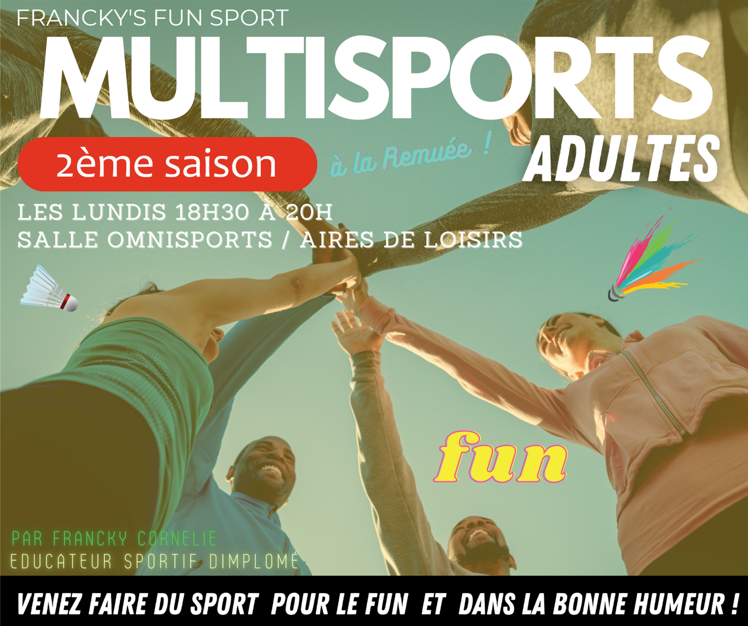Multisports Adultes avec Francky – Saison 2025-2026