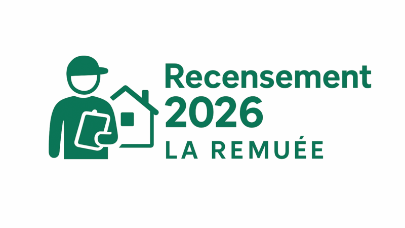 Devenez agent recenseur à La Remuée : participez au recensement 2026 !