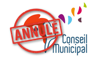 Annulation du conseil municipal du Jeudi 12 mars 2026