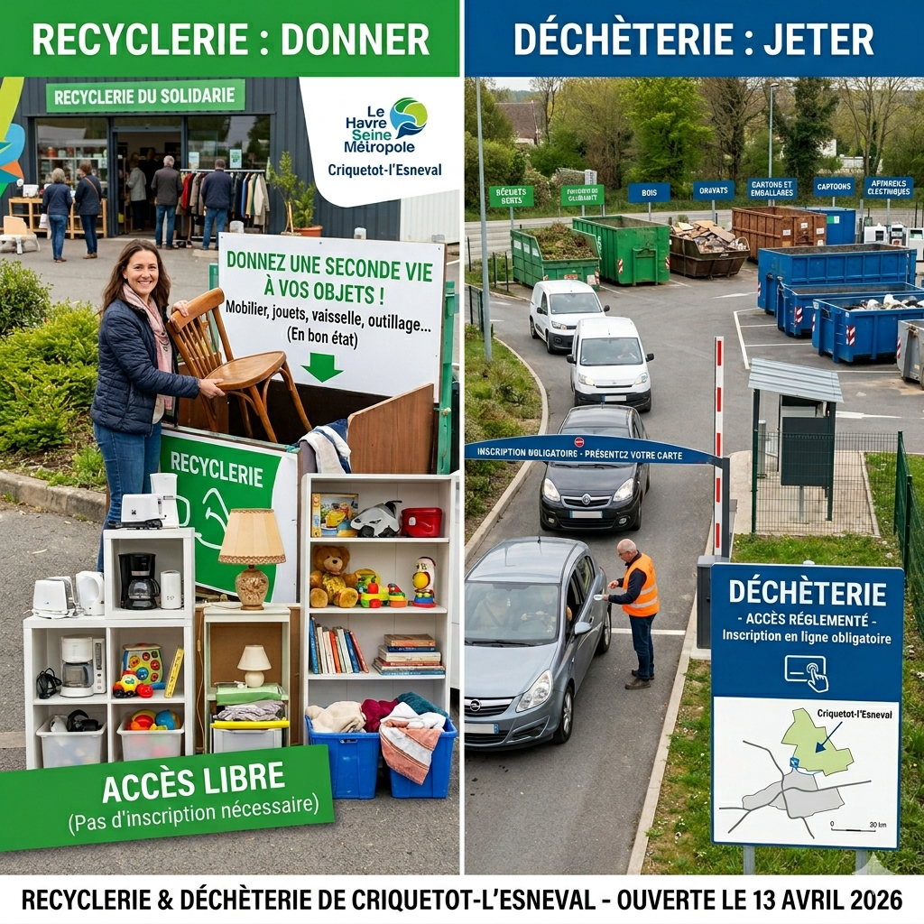 Déchèteries : inscription obligatoire des véhicules et recycleries ouvertes sur le territoire