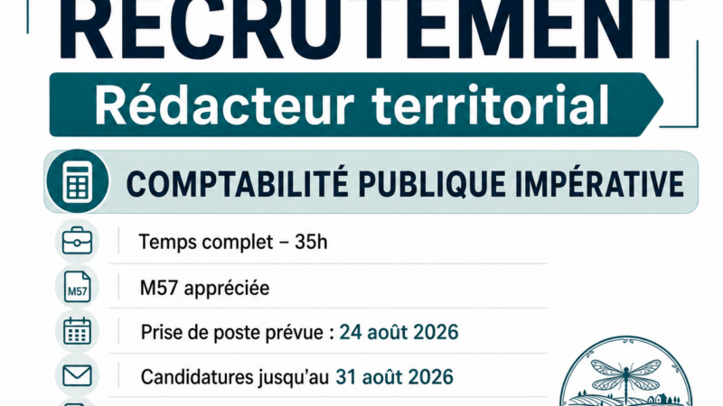 La Remuée recrute un rédacteur territorial