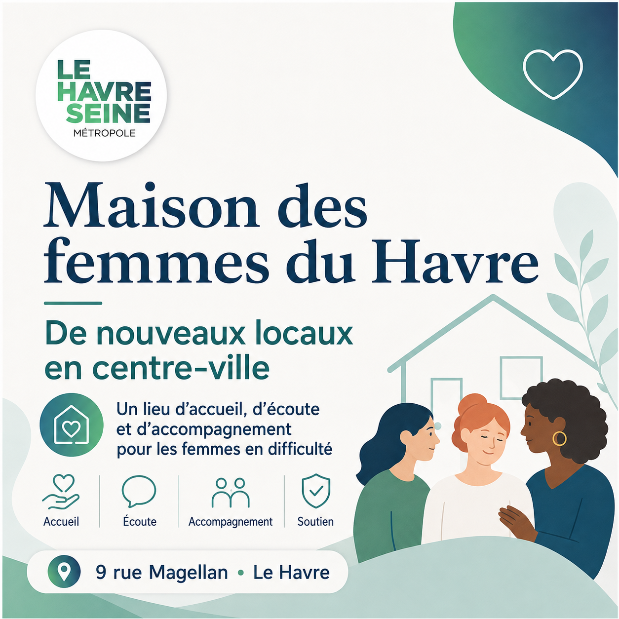 La Maison des femmes du Havre ouvre ses nouveaux locaux en centre-ville