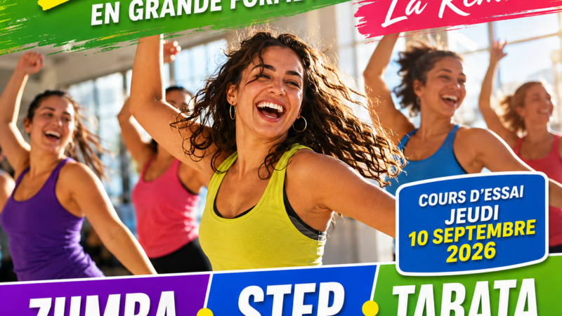 Zumba, Step et HIIT à La Remuée – Saison 2026-2027